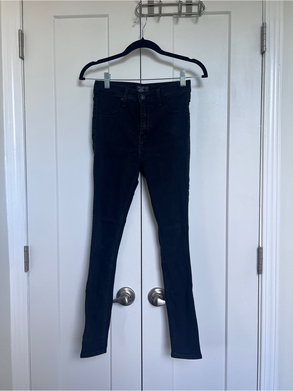 Abercrombie & Fitch Women's Skinny Jeans - Black